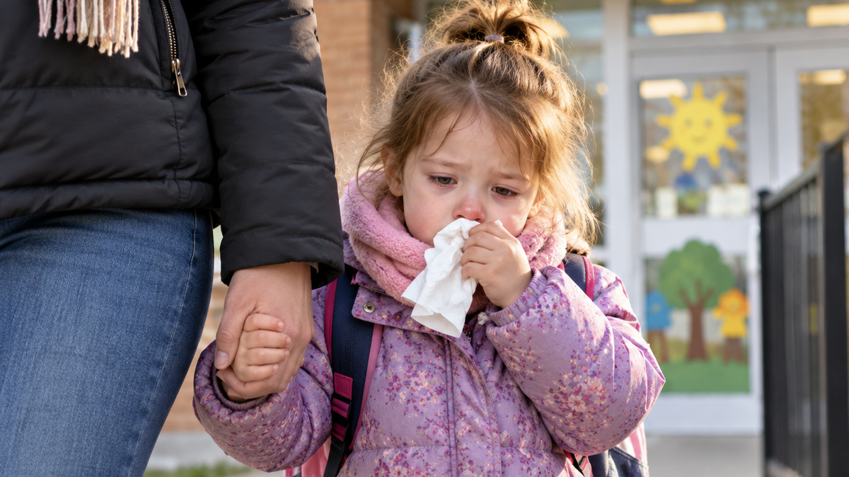 Quand garder son enfant à la maison? Maladie et service de garde : au-delà de la contagion