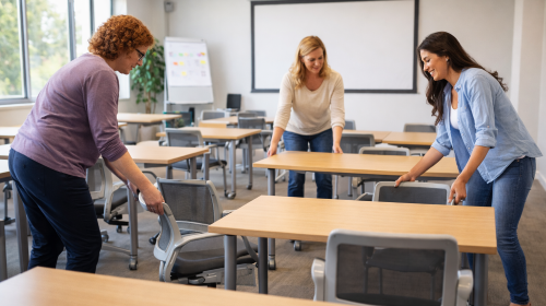 Top 5 des trucs pour organiser une formation en présentiel vraiment efficace en service de garde