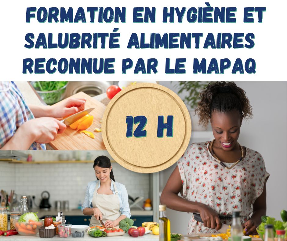 Formation en hygiène et salubrité alimentaires reconnue par le MAPAQ | Gestionnaire 12 heures GERMACTION