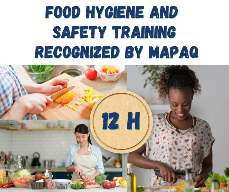 Food Hygiene and Safety Training – Food Establishment Manager (recognized by MAPAQ) GERMACTION