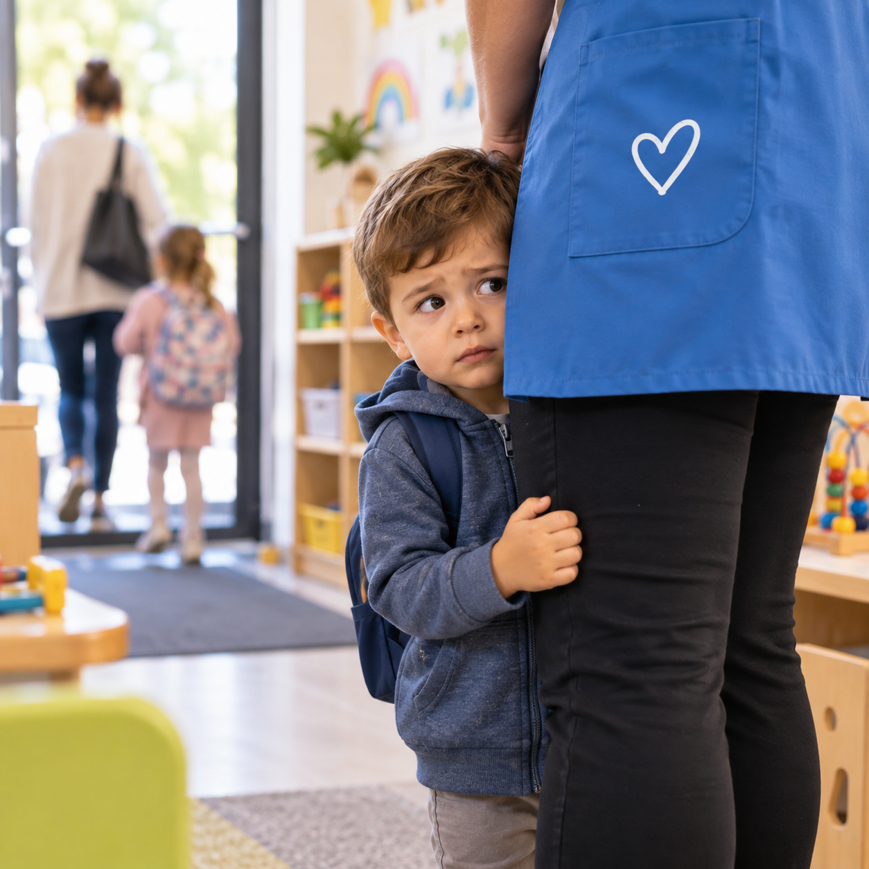 Accueillir un enfant anxieux en service de garde : observer avant d'agir