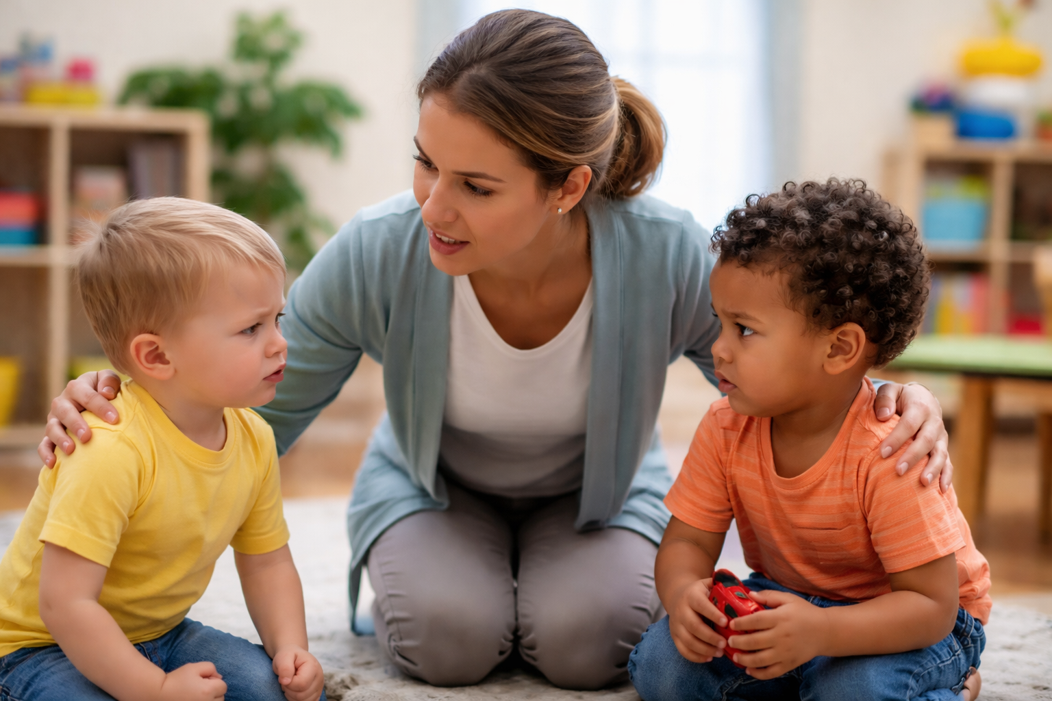 Agressivité chez les tout-petits : comprendre et intervenir efficacement en service de garde