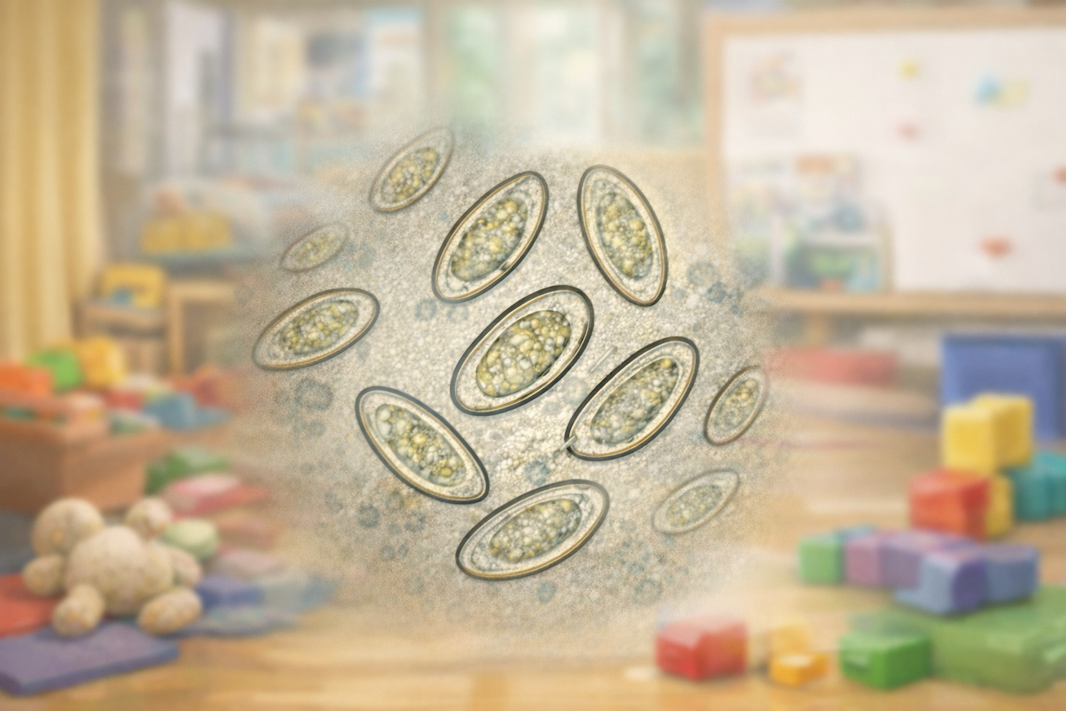 Oxyures chez l’enfant : reconnaître, traiter et éviter la contagion en garderie