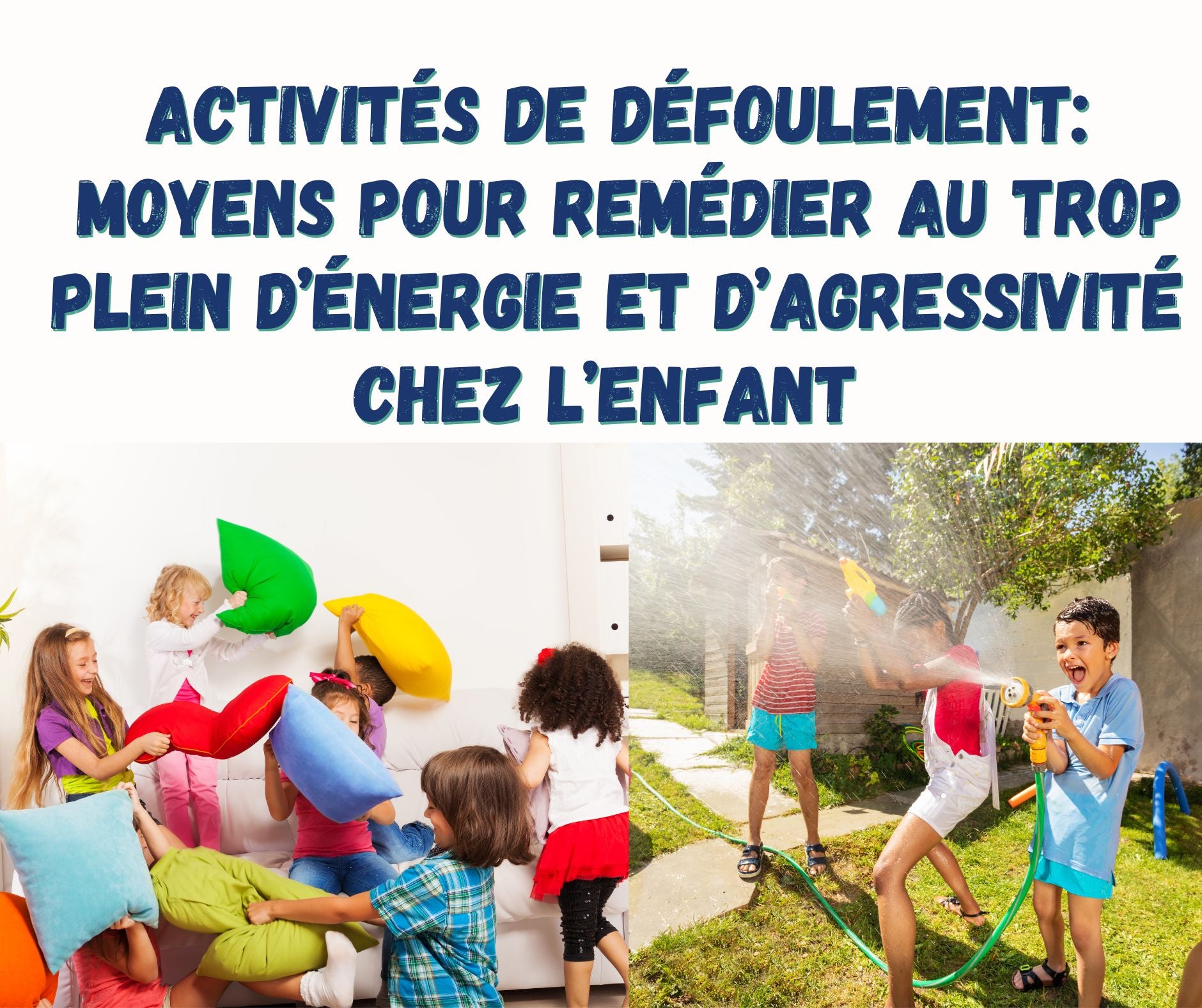 Formation activités défoulement enfant - Gérer énergie agressivité - 3h en ligne ou poste Germaction