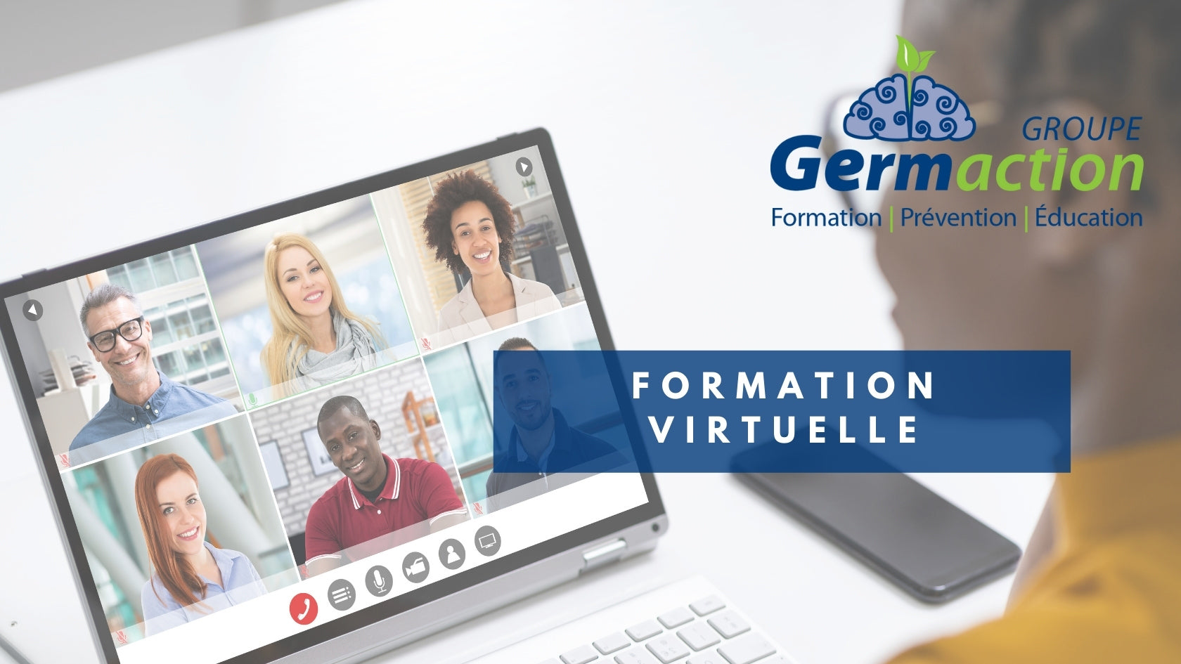 Germaction - Formations de perfectionnement professionnel en direct par zoom pour éducatrices et RSGE - Développement des compétences en petite enfance