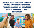 Germaction - Formation par la poste ou en ligne sur le trio parent-éducatrice-enfant en harmonie - Relation collaborative pour le bien-être de l'enfant - 6h par correspondance
