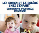 Germaction - Formation par la poste ou en ligne sur les crises et colère chez l'enfant pour éducatrices et RSGE